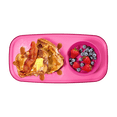 thumbnail image 1 of madesmart Appetizer Tray, Sturdy BPA-Free Plastic, Ideal for Parties, Snacks & Small Bites, Translucent Pink, 1 of 1