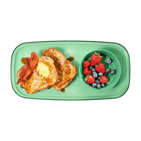 madesmart dipware Small Serving Plate, Collapsible & Removable Dip Bowl for Salsa, Queso, Sald, Olives, Premium Dishwasher & Microwave Safe, Multipurpose Plate & Bowl, Sage