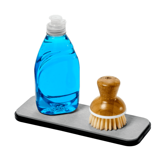 madesmart Sink Tray, Drying Stone Collection, Non-Slip Base, Carbon