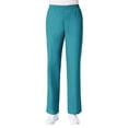 thumbnail image 1 of maevn women's core full elastic band cargo pants(teal, large), 1 of 1