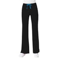 thumbnail image 1 of maevn women's multi-pocket flare pants(black, x-small petite), 1 of 1