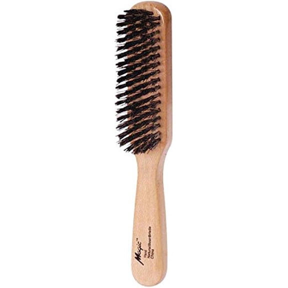 Magic Reinforced Boar Bristle Hard Narrow Brush #7726