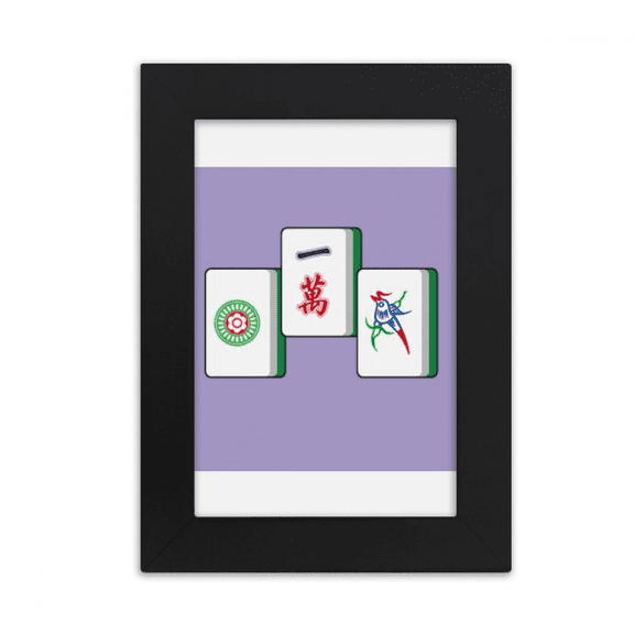 mahjong top ten thousand desktop photo frame picture display art painting exhibit