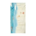 thumbnail image 1 of Hwkond Beach Towels Quick Dry Bath Towel Beach Towel Microfiber Double Sided Fleece Single Sided Print Swimming Towel Spa Bathrobe Beach Towel on Clearance, 1 of 2