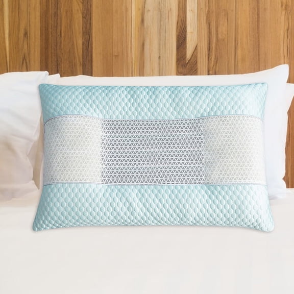 maho Cooling Single Bed Pillow, Summer Cool Pillow Cassia Seed Pillow Core Cool Feeling Ice Silk Pillow Home Single Person Cervical Neck Protection Pillow Core