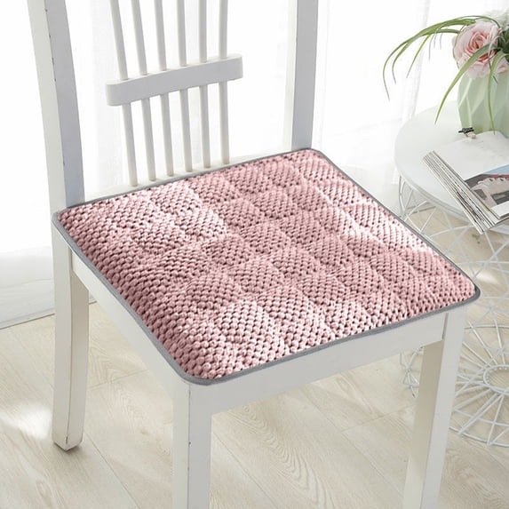 maho Dining Chair Seat Cushion Non-slip Kitchen Seat Cushion Washable Soft Thick Patio Cushion Large Wood Metal Conical Chair CushionNon-slip Chair Mat With Straps