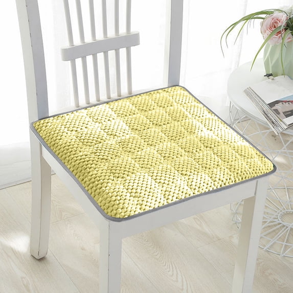 maho Dining Chair Seat Cushion Non-slip Kitchen Seat Cushion Washable Soft Thick Patio Cushion Large Wood Metal Conical Chair CushionNon-slip Chair Mat With Straps