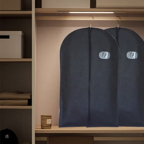 maho Garment Bag Suit Bag For Closet Storage And Travel Foldable Garment Bag For Hanging Clothes Travel Suit Bag For Suits Skirts Black on Clearance