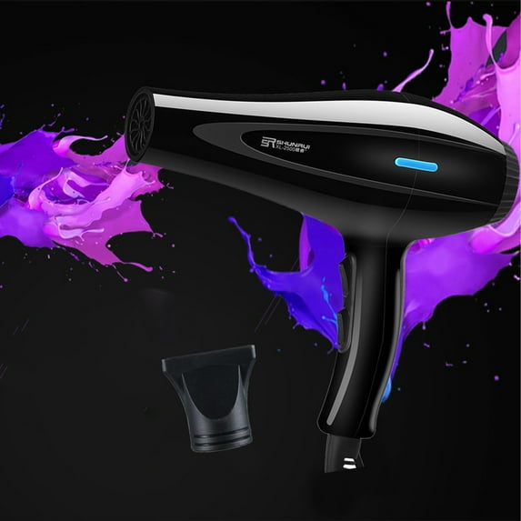 Hwkond Hair Dryers for Women, 110V Hair Dryer Women's Men's Hair Dryer 5 Heat Settings Hair Dryer Quick Dry Salon Hair Dryer with Concentrator Attachment Clearance Sale