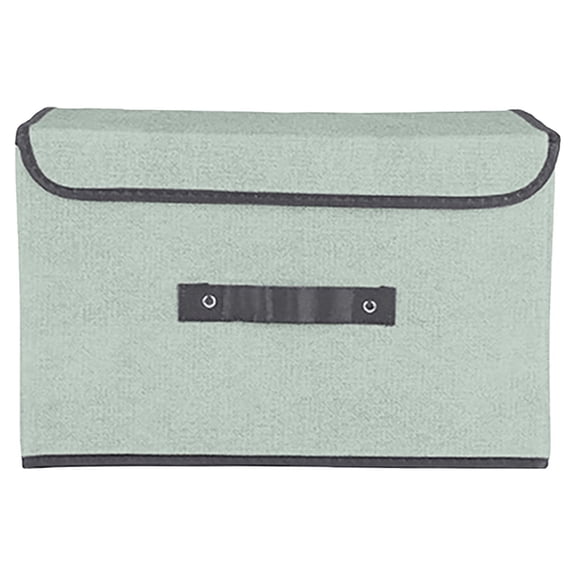 maho Storage Box Foldable Storage Box With Lid 2pcs (large + Small) Fabric Storage Box With Lid, Closet Storage Box, Room Organization, Office Storage, Toy Storage on Clearance