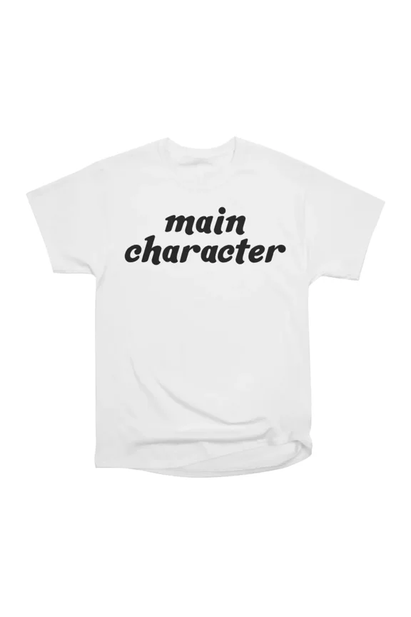 main character dark T-Shirt Tee Gift For Him Merch For Her Apparel For Friend