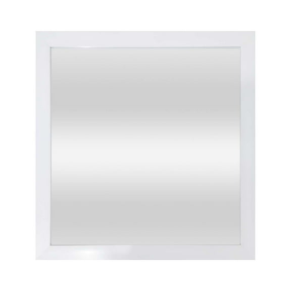 Mainstays 16'' x 16'' Basic White Mirror