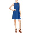 thumbnail image 1 of Maison Jules Womens Cinched Waist A-Line Dress, 1 of 1