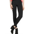 thumbnail image 1 of maison Jules Womens Frankie Skinny Ponte-Knit Casual Leggings, Black, Juniors, XX-Small, 1 of 5
