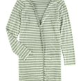 thumbnail image 1 of maison Jules Womens Open-front Cardigan Sweater, Grey, Medium, 1 of 1