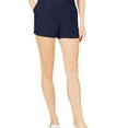 thumbnail image 1 of maison Jules Womens Pull On Casual Walking Shorts, Blue, XX-Large, 1 of 1