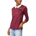 thumbnail image 1 of maison Jules Womens Sequined Bow Knit Blouse, Red, XX-Small, 1 of 2