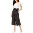 thumbnail image 1 of maison Jules Womens Wide Leg Jumpsuit, Black, Large, 1 of 1