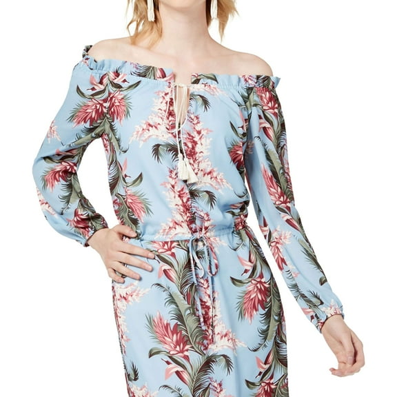 maison Jules Womens a A-line Dress, Blue, 8