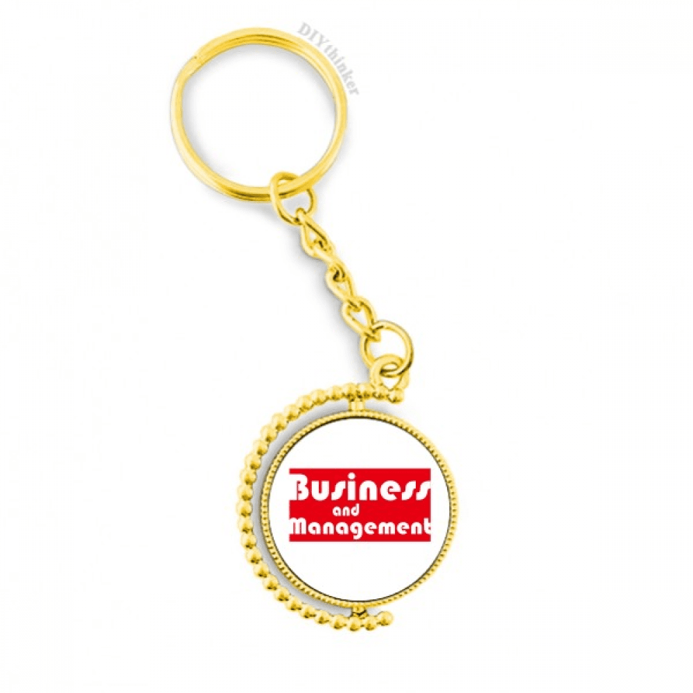 major  business and management  red metal connector key chain  accessory en keyholder