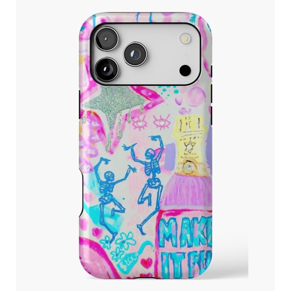 make it fun! (brighter version) M2849, Protective Case for iPhone 17 16 15 14 13 12 11 Pro Max – Modern Unisex Style