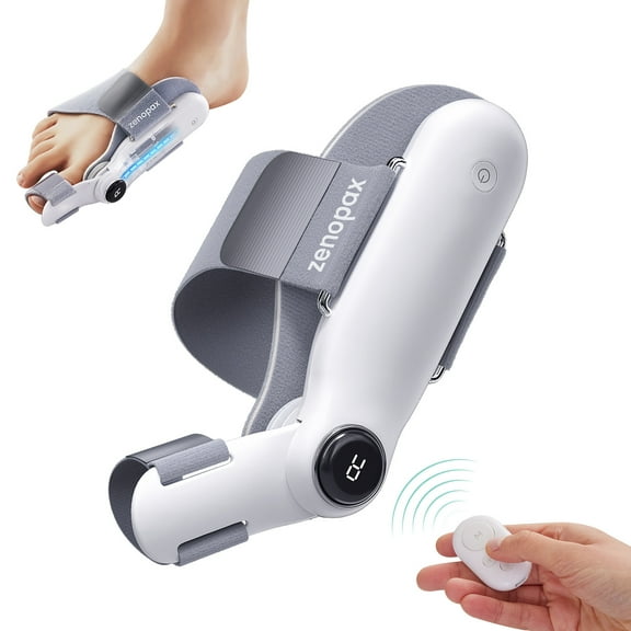 makemate Electric Bunion Corrector Adjustable Pain Relief & Toe Alignment Support, Rechargeable, Comfort Bunion Corrector for Women & Men(1PCS)
