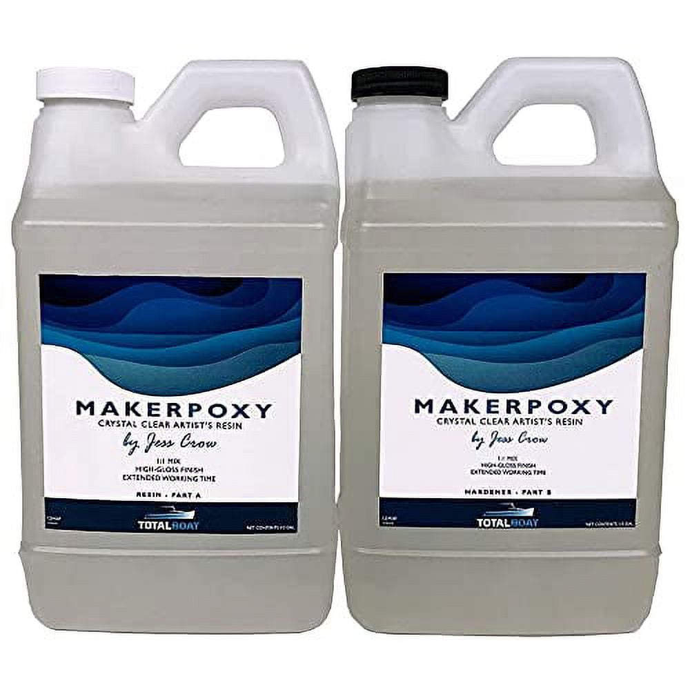 makerpoxy artist’s resin by jess crow two part epoxy for resin art