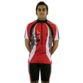 thumbnail image 1 of maks cycling jersey with sublimation print race cut short-sleeve bike biking shirt, 1 of 8