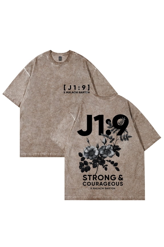 malachi barton merch j19  shirt crewneck short sleeve 100% Cotton Vintage Washed tshirt men/women tops