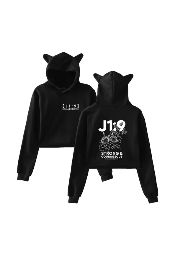 malachi barton merch j19 sweatshirt kawaii cat ear drawstring sweatshirt men/women y2k streetwear Pullover