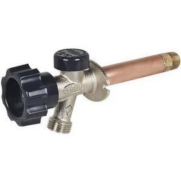 PRIER Products Wall Hydrant No. 478 With Vacuum Breaker - Hyd Valve - 1/2 x 12 In.