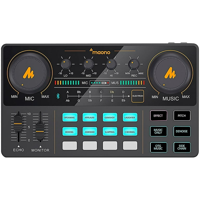 DTM・DAW MAONO MAONOCASTER LITE (AU-AM200-S6) Amazon.com: MAONO Podcast Equipment Bundle Audio mixer All
