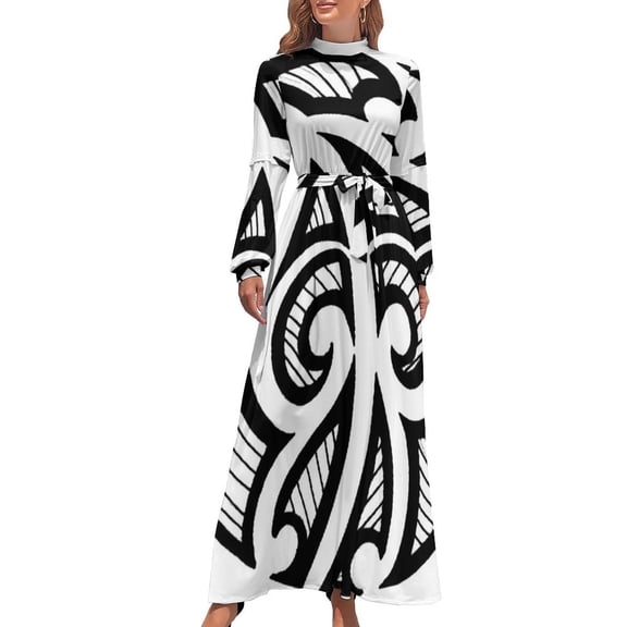 maori Long Dress sexy short dresses daring Long veiled dresses dresses ladies summer