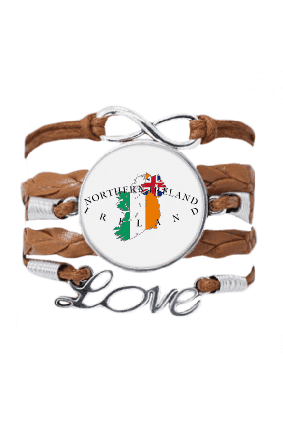 map al location northern ireland bracelet chain ornament wristband