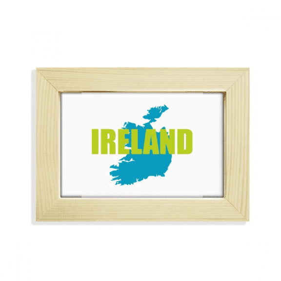 map ireland euan pastoral desktop decorate photo frame picture art painting 5x7 inch