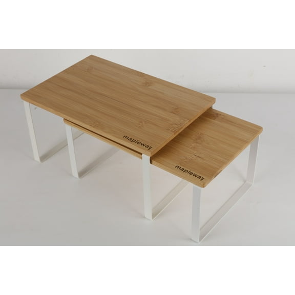 mapleway Bamboo Kitchen Cabinet Organizer