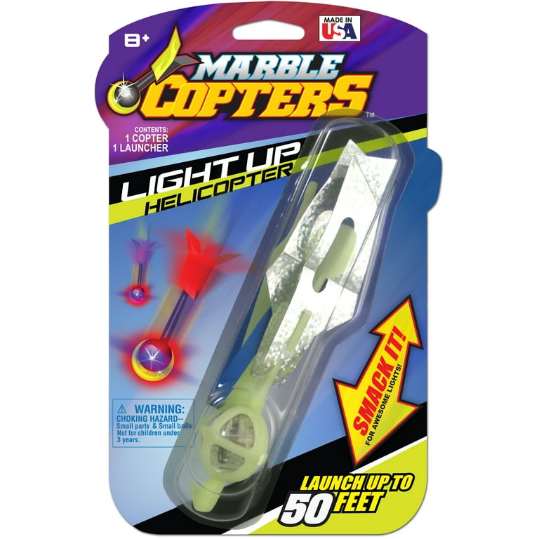 Rubber band cheap light up helicopter