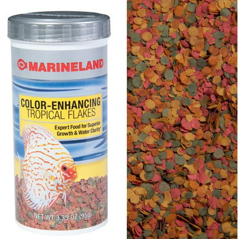 Marineland color enhancing tropical flakes outlet
