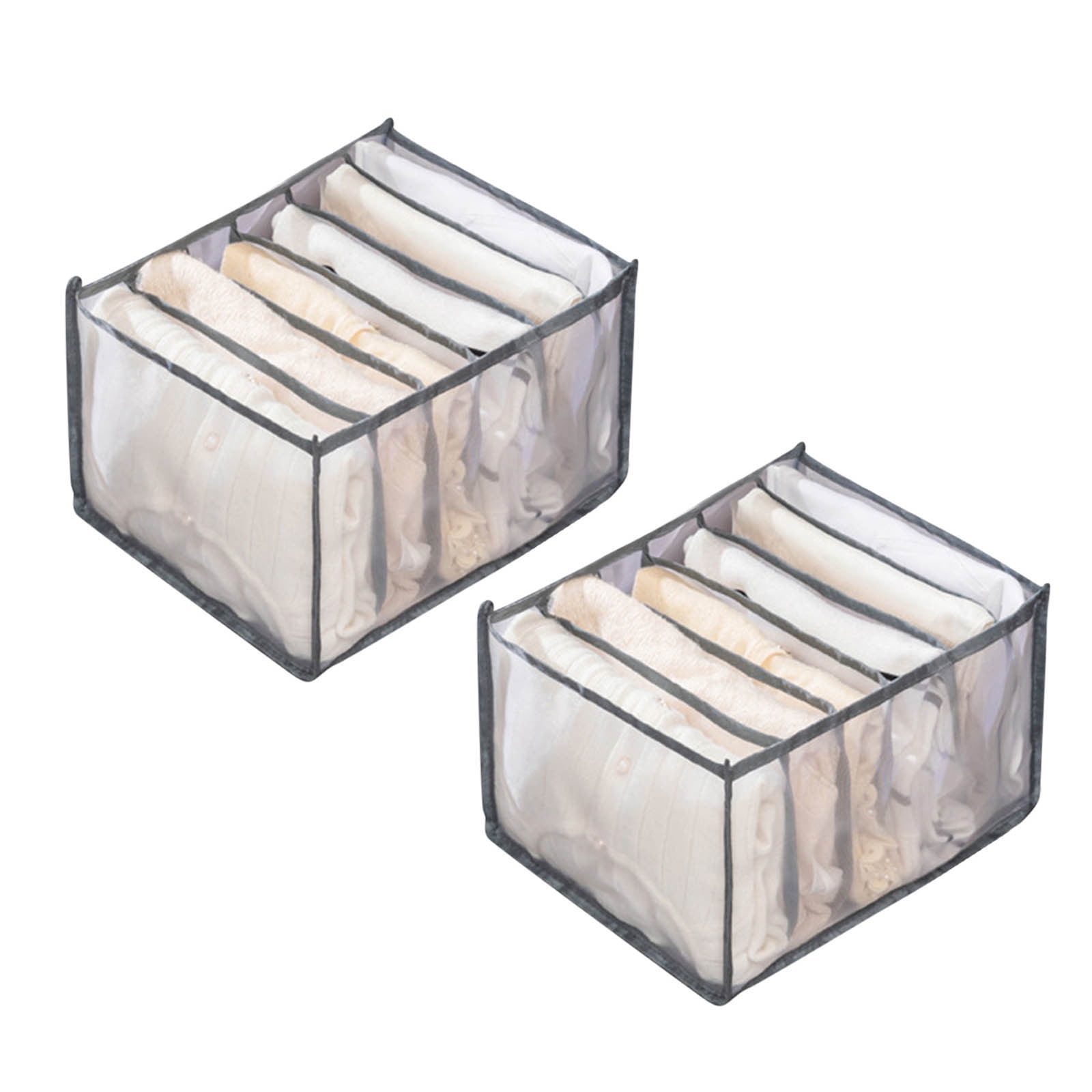 marioyuzhang Clothes Storage Bags Mesh Clothes Storage Box Trouser Compartment Storage Box