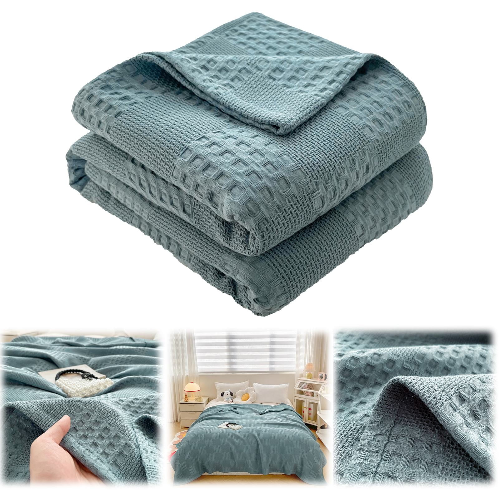 marioyuzhang Cooling Blanket Bedding Pure Cotton Blanket Lightweight