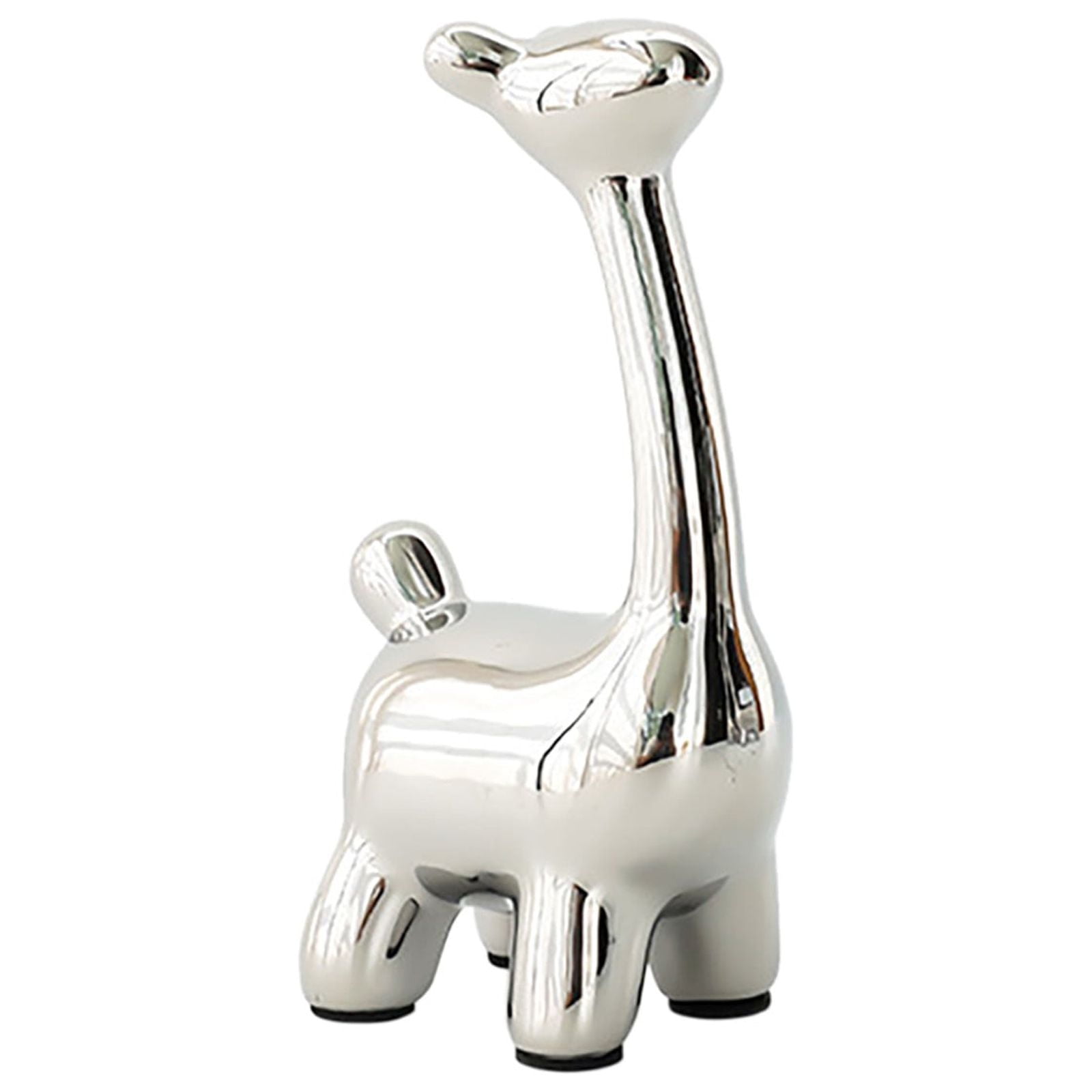 marioyuzhang One Ornament Creative Simple Abstract Silver Plated