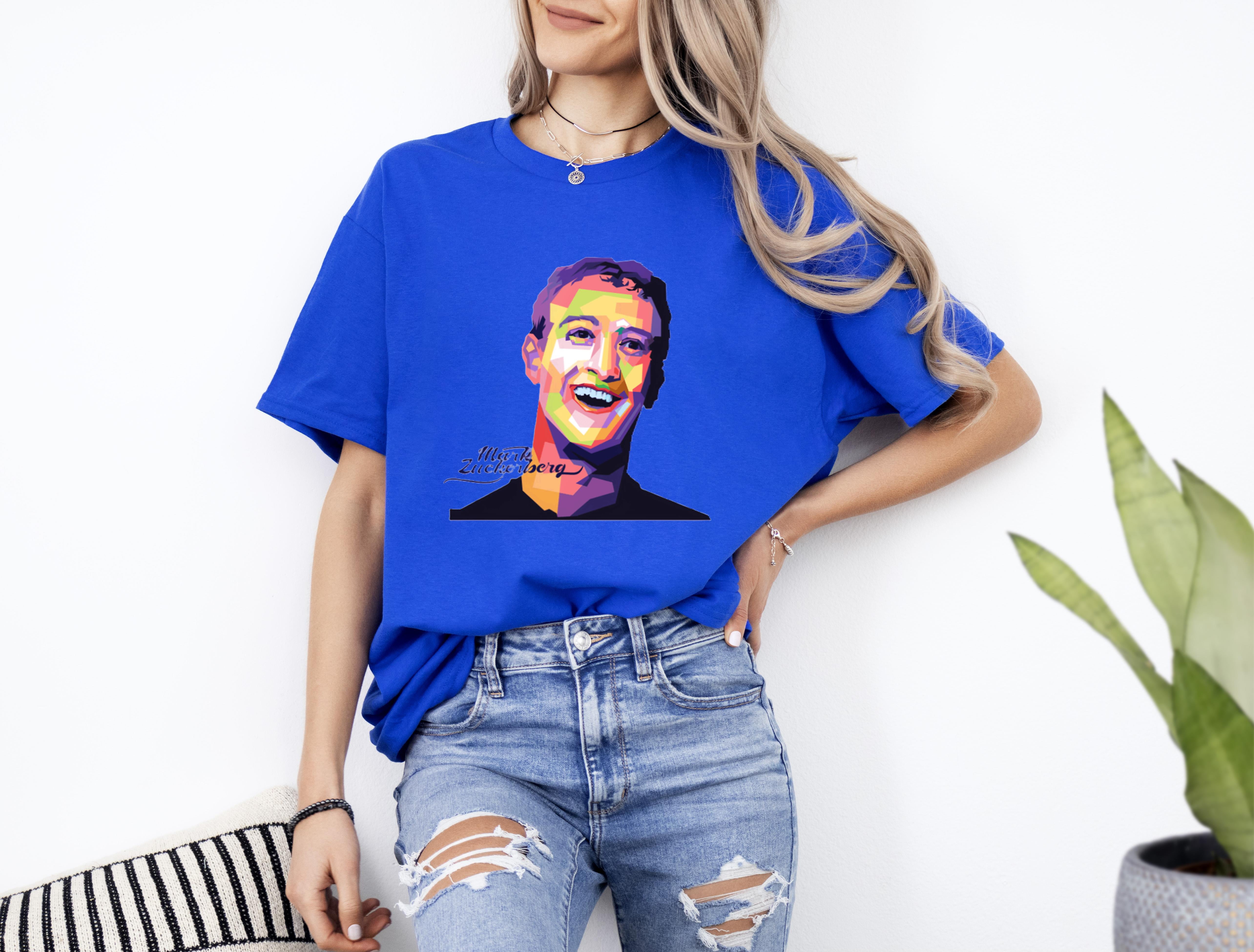 mark zuckerberg unisex tshirt,mark zuckerberg tee gift fan 2024 new