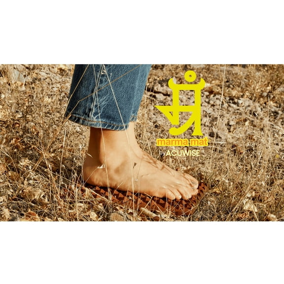 marma mat - Premium Mahogany Wood Acupressure Mat, Pain Relief, Deep Tissue, Fascia Massager, Conditioning and Recovery Mat. USA Made