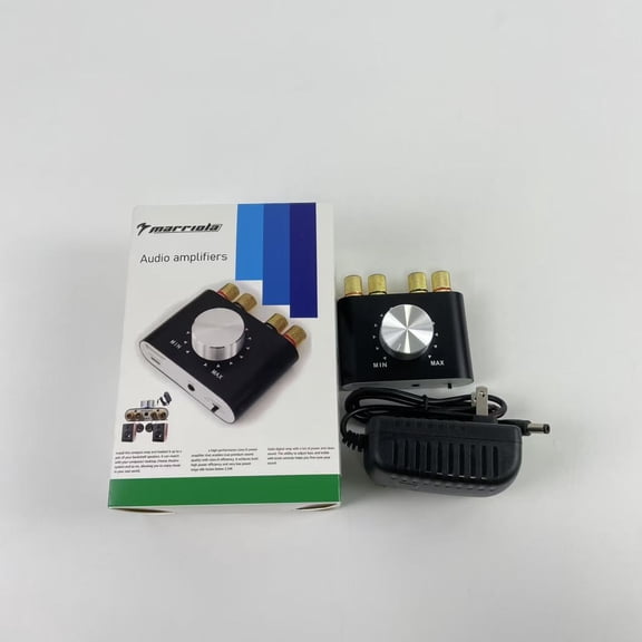 marriola Audio amplifiers,Power Amplifier Home Audio HiFi Stereo Class D Digital 2 Channel Integrated Mini Passive Speaker Amp