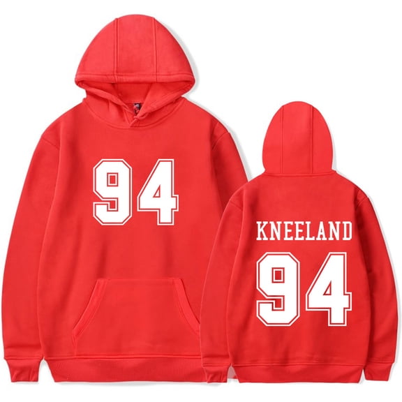 marshawn kneeland merch football 94 Hooded Drawstring Pocket Sweatshirt Men/women  rip  Pullover