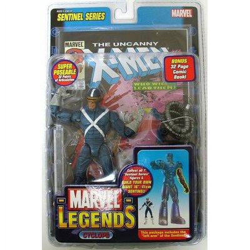 marvel legends series 10 cyclops figure - variant x-factor outfit