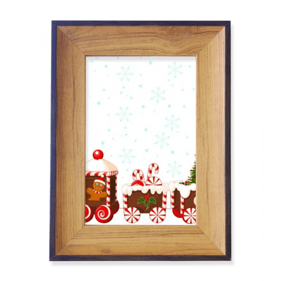 mas Candy Train Festival Photo Frame Exhibition Display Art Desktop Painting