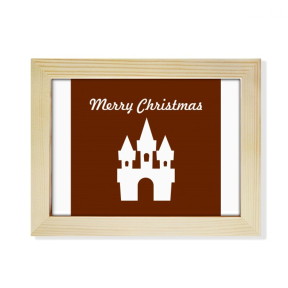 mas Castle Fairy Tale Magic Desktop Photo Frame Picture Art Decoration Painting 6x8 inch