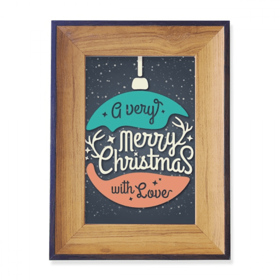 mas Colorful Garland Illustration Photo Frame Exhibition Display Art Desktop Painting