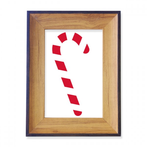 mas Crutch Red Festival Photo Frame Exhibition Display Art Desktop Painting